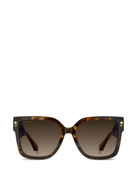 Ochelari de soare Etro cu model floral maro