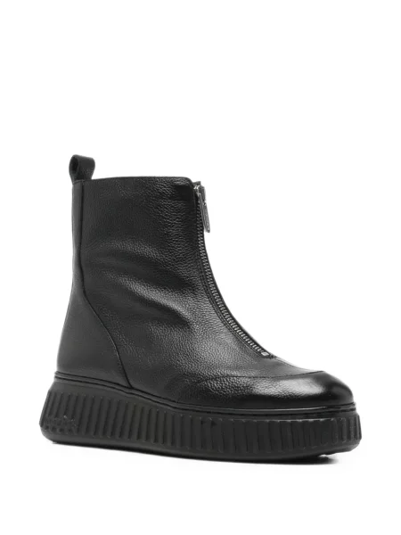 Botine Wonders din piele negru