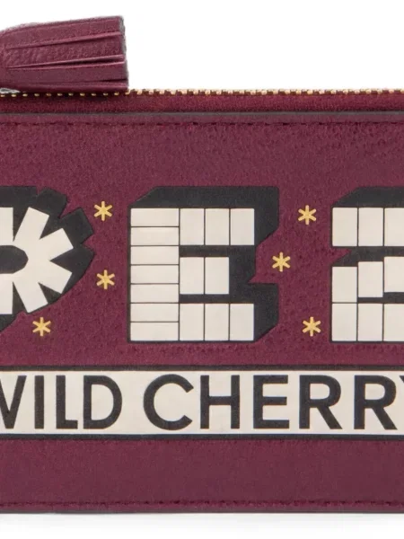 Geantă Anya Hindmarch din piele violet