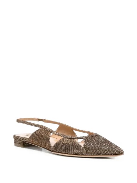 Pantofi cu toc Arteana slingback maro