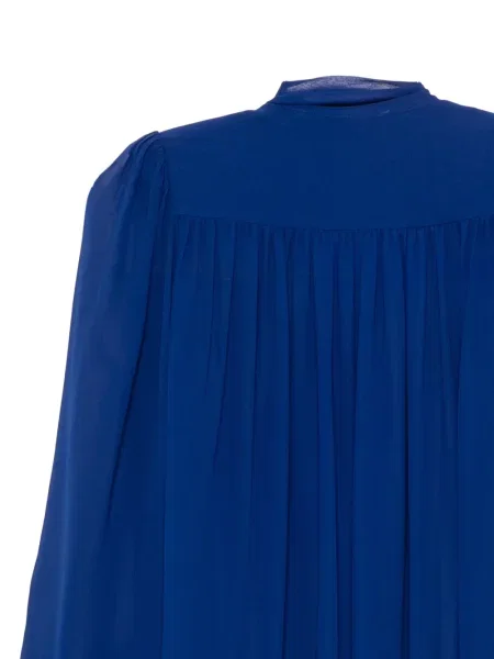 Bluză Elie Saab cu funde albastru