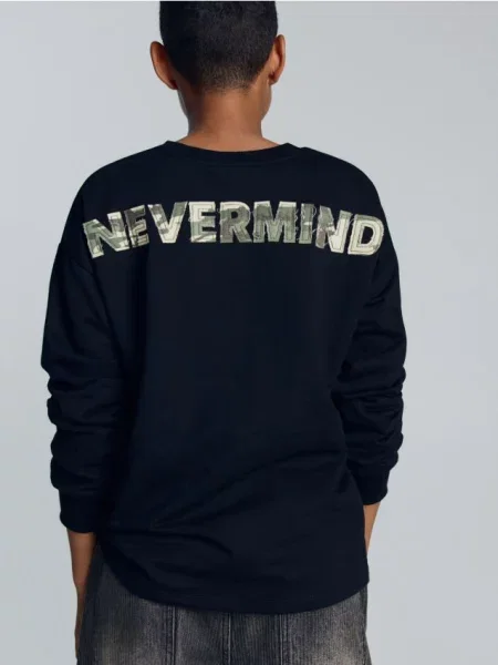 Reserved longsleeve czarny