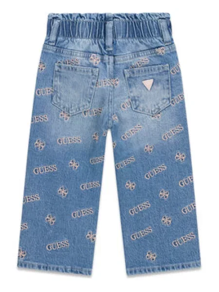 Dětské kalhoty Guess modré
