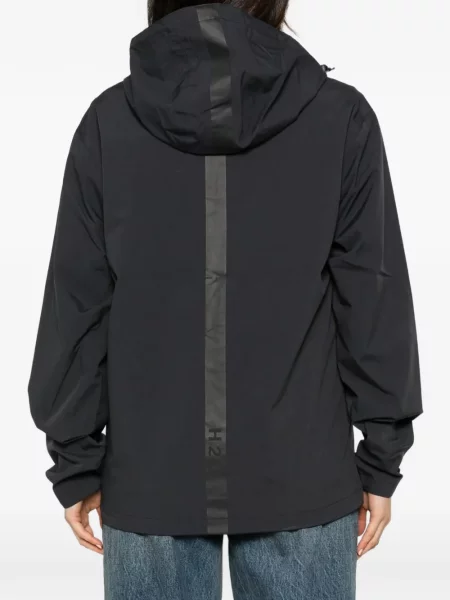 Palton H2o Sportswear cu glugă cu imagine albastru