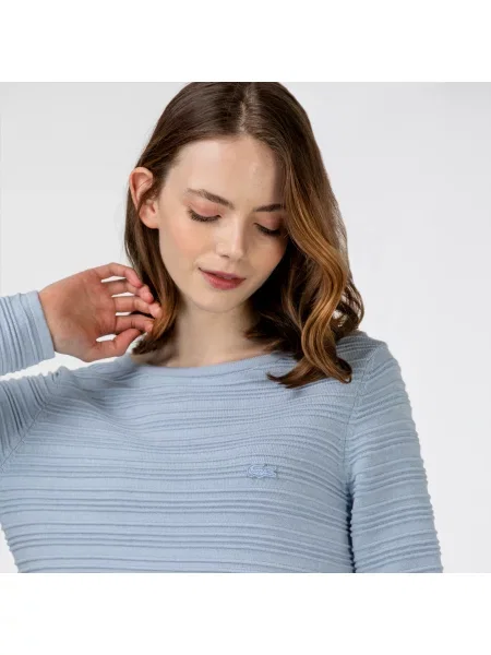 Lacoste светр синій