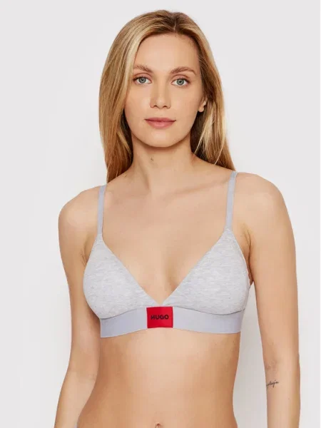 Hugo Bralette melltartó Triangle Red Label szürke