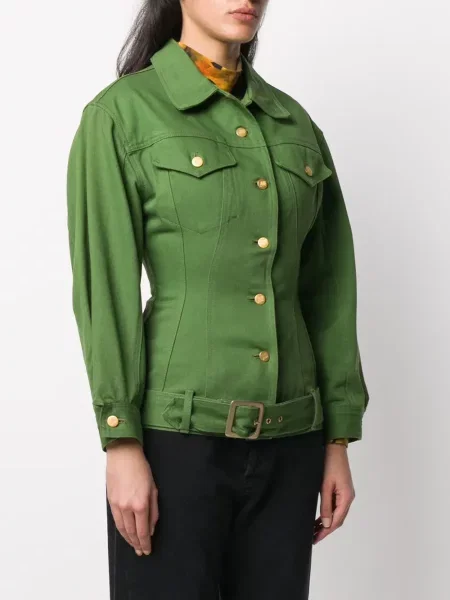 Pás bunda Jean Paul Gaultier Pre-owned zelená
