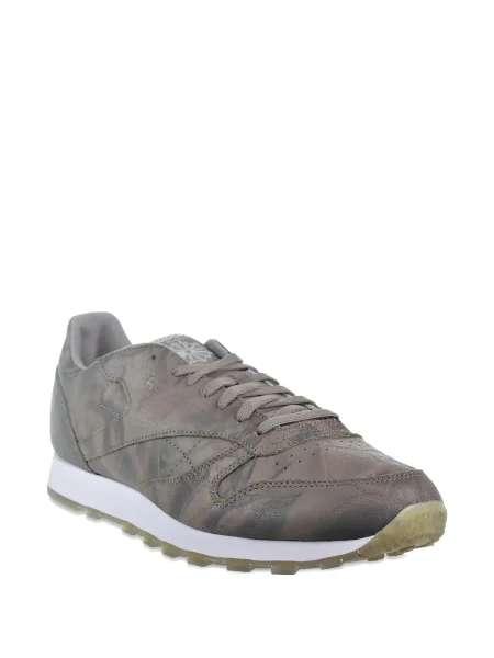 Sneakerși Reebok clasici cu strasuri alb