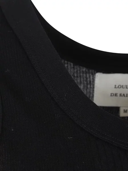 Top Loulou negru