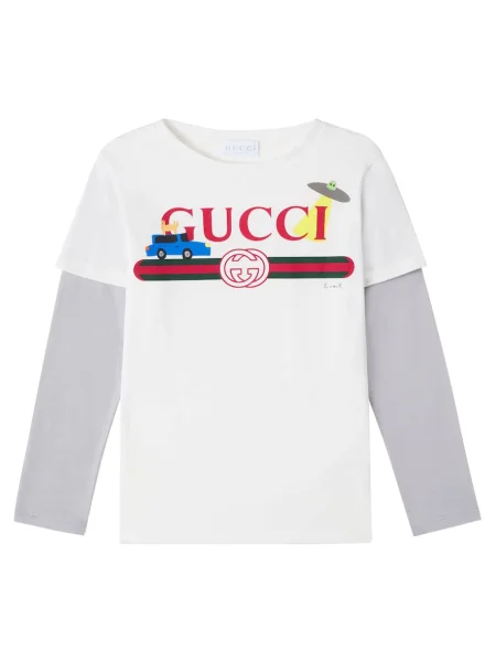 Gyerek póló Gucci fehér