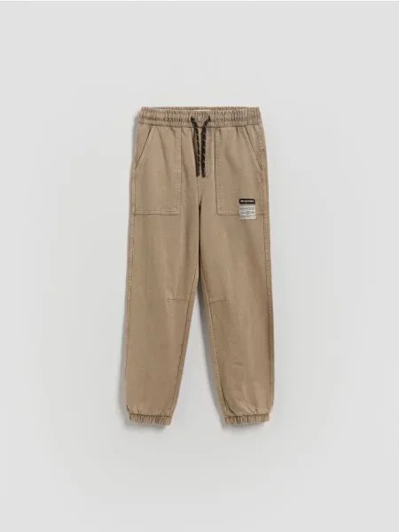 Джоггеры Reserved зеленые