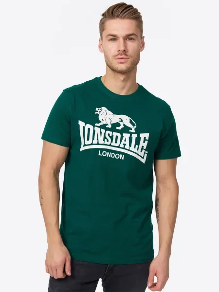LONSDALE Tricou verde