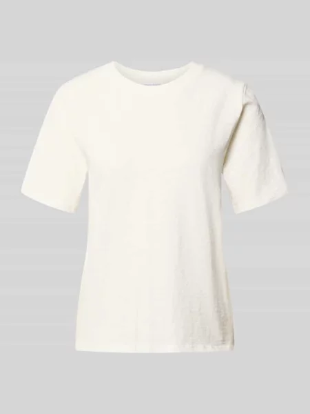 Męski t-shirt o kroju regular fit z czystej bawełny Marc O'polo Denim biała