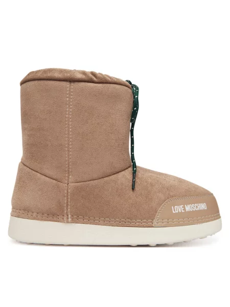 Čizme za snijeg LOVE MOSCHINO smeđa