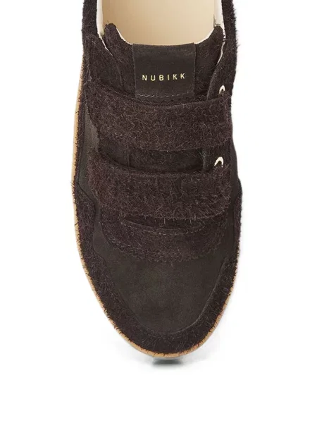 Sneakerși Nubikk cu bretele maro