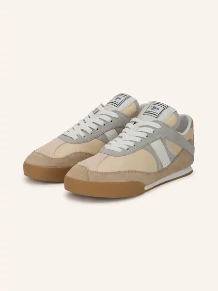 Chloé Sneakersy Kick dove grey šedé