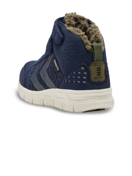 Sneakersy dla dzieci Hummel Crosslite Winter Mid Tex niebieskie