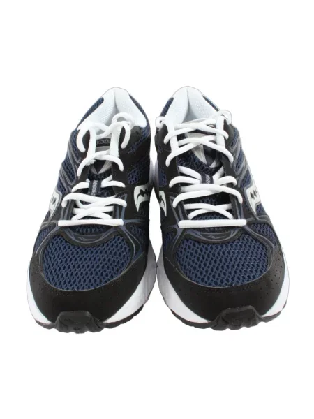 Lniane sneakersy Saucony niebieskie