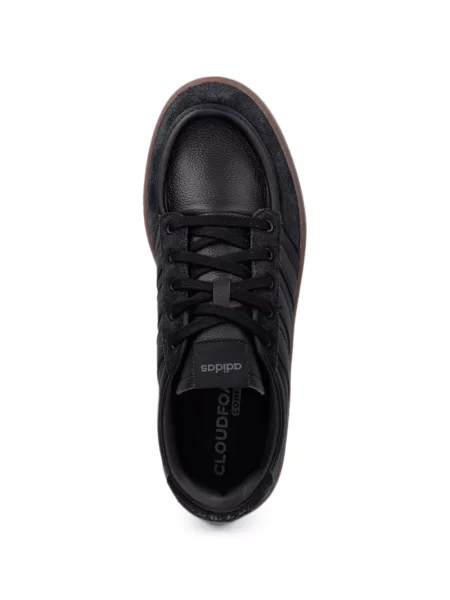 Sneakerși Adidas Climacool din tweed alergare cu imagine negru