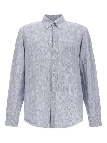 Cămașă cu dungi Herno cu dungi albastru