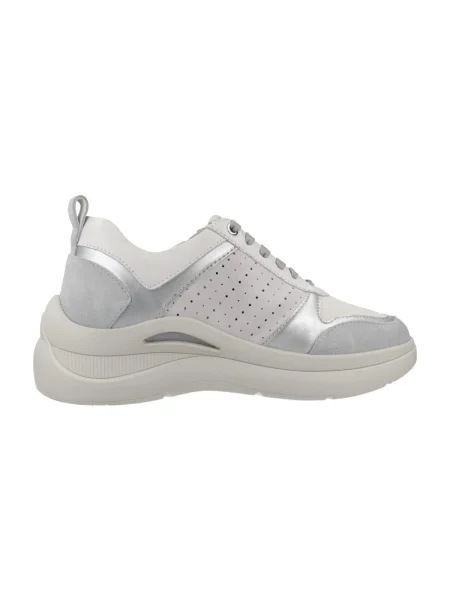 Pantofi Stonefly din velur alb