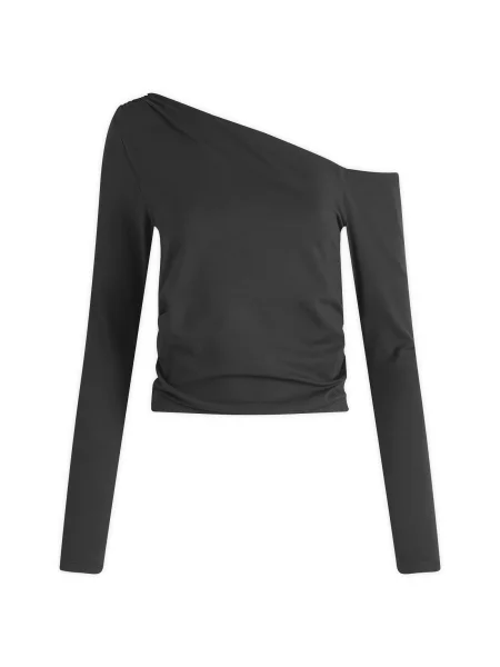 Top Tala z długim rękawem czarny