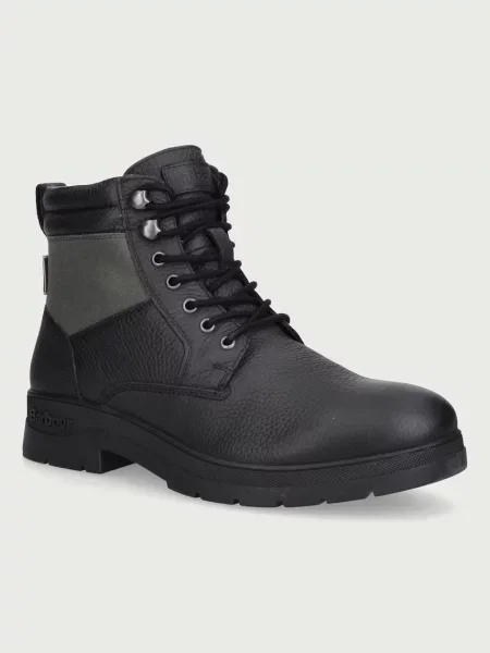 Barbour ghete de drumeție pentru bărbați din piele Eslington negru