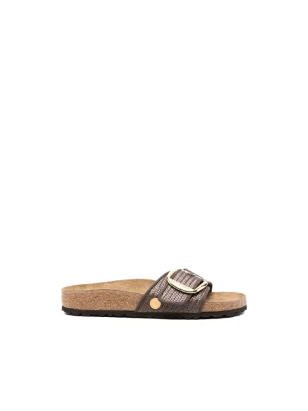 Klapki Birkenstock brązowe