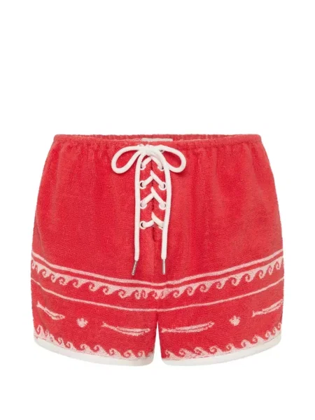 Pantaloni scurți Posse cu cordon roșu