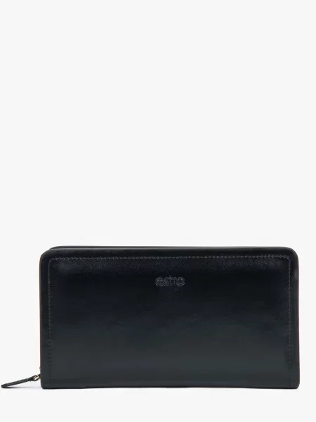 Estro Гаманець Шкіра чорний