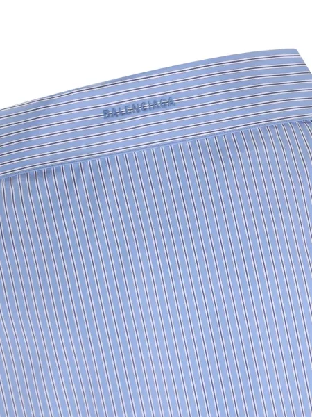 Cămașă Balenciaga cu dungi albastru
