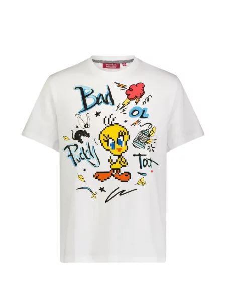 Tricou Mostly Heard Rarely Seen 8-bit cu imagine alb