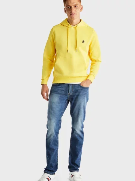 Толстовка Tommy Hilfiger желтая