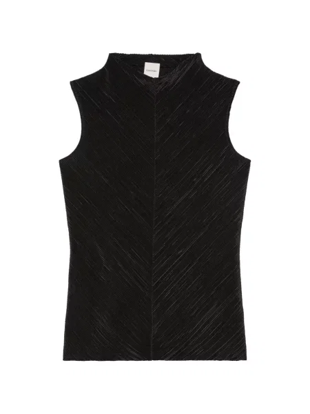 Top Calvin Klein fără mâneci negru