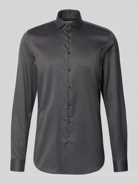 Koszula biznesowa o kroju slim fit z bardzo długim rękawem o jakości premium Jake*s
