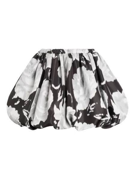 Mini suknja Patou s cvjetnim printom crna