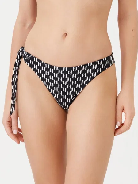 KARL LAGERFELD Dół od bikini czarny