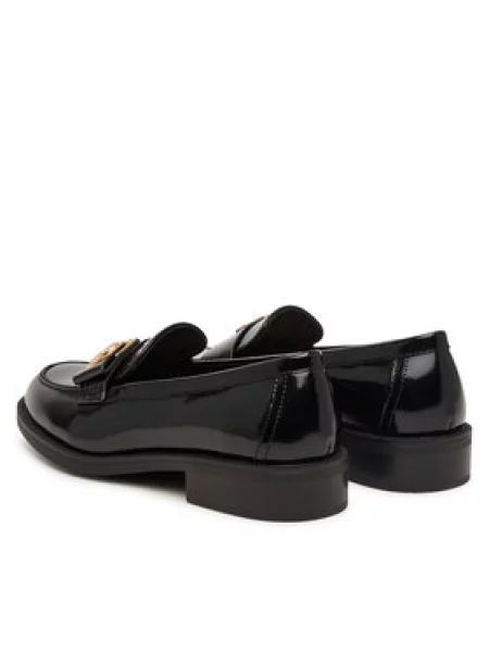Liu Jo mokasíny dámske kožené MADISON 02 čierna