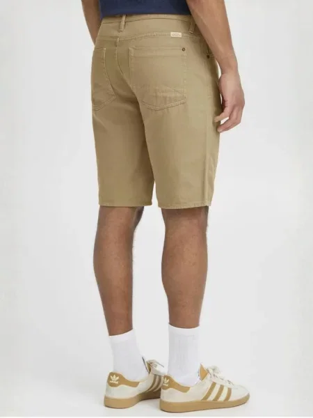 TEESHOPPEN Pantaloni Denim Shorts bej