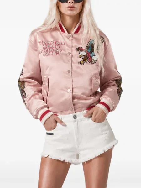 Pantaloni Philipp Plein alb