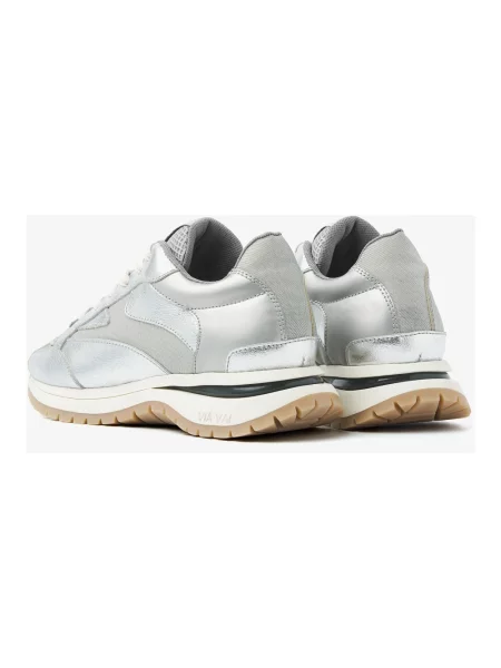Sneakersy Via Vai skórzane szare