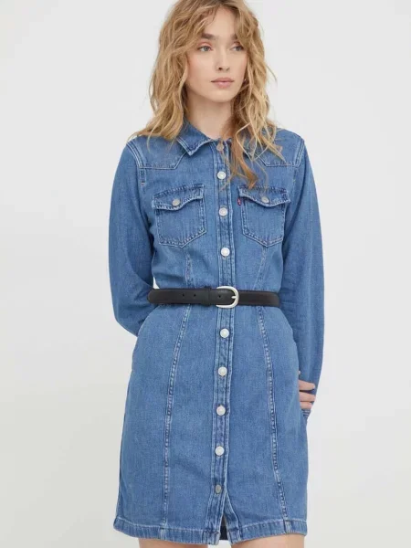 Levi's Φόρεμα τζιν μπλε