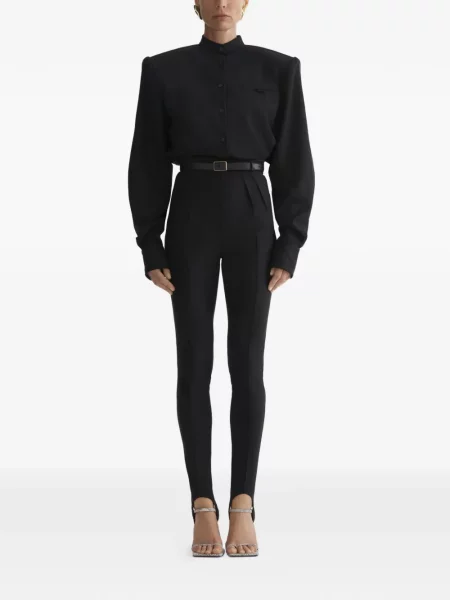 Pantaloni Mugler negru