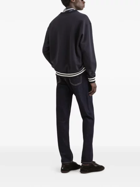 Hanorac Dolce & Gabbana cu broderie albastru