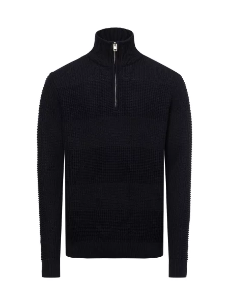 JACK & JONES Pulover JJHugo noapte albastru