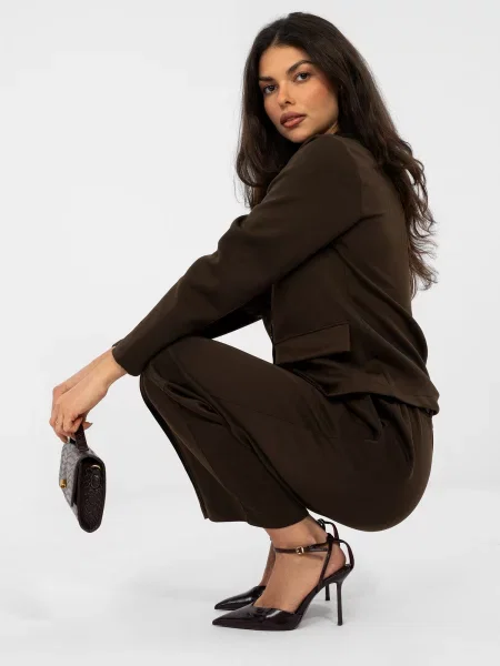 Pantaloni Italy Moda maro