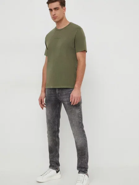 Μπλούζα Pepe Jeans πράσινο