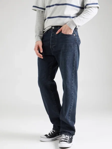 Levi's ravne kavbojke LEVIS®ORIGINAL FIT modra