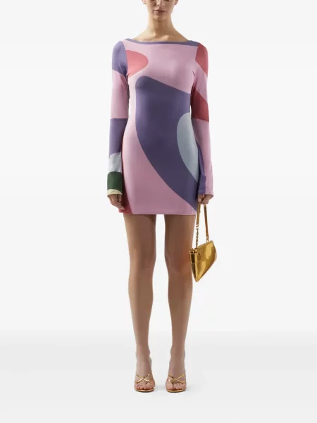 Rochie mini Gcds de costum roz
