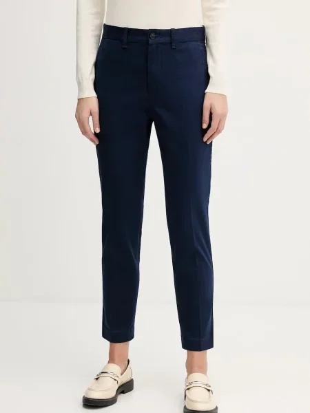Polo Ralph Lauren Pantaloni eleganți marin albastru